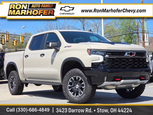 2026 White Sands Chevrolet Silverado 1500 ZR2 4X4 Truck