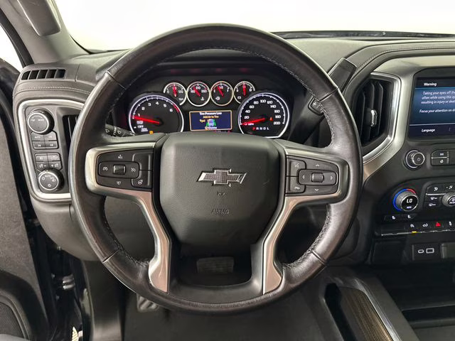 2022 Black Chevrolet Silverado 1500 LTD RST 4X4 Truck