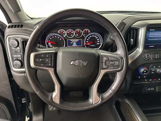 2022 Black Chevrolet Silverado 1500 LTD RST 4X4 Truck