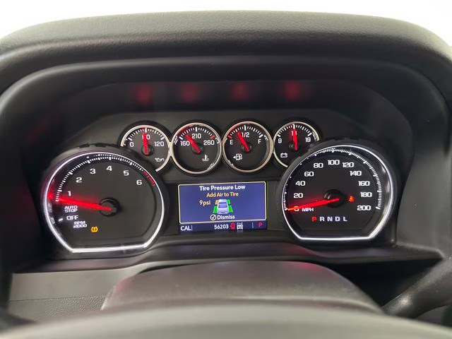 2022 Black Chevrolet Silverado 1500 LTD RST 4X4 Truck