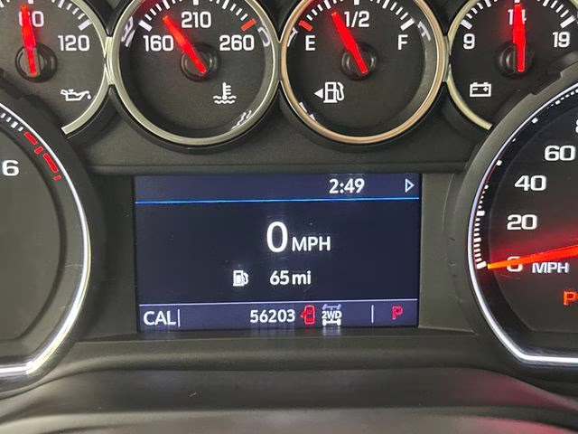 2022 Black Chevrolet Silverado 1500 LTD RST 4X4 Truck
