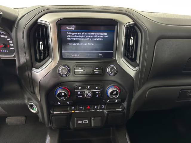 2022 Black Chevrolet Silverado 1500 LTD RST 4X4 Truck
