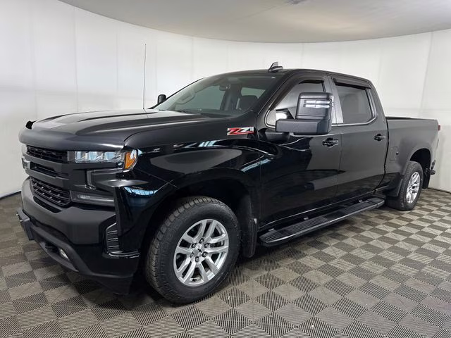 2022 Black Chevrolet Silverado 1500 LTD RST 4X4 Truck