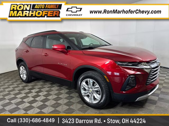 2022 Cherry Red Tintcoat Chevrolet Blazer LT AWD SUV
