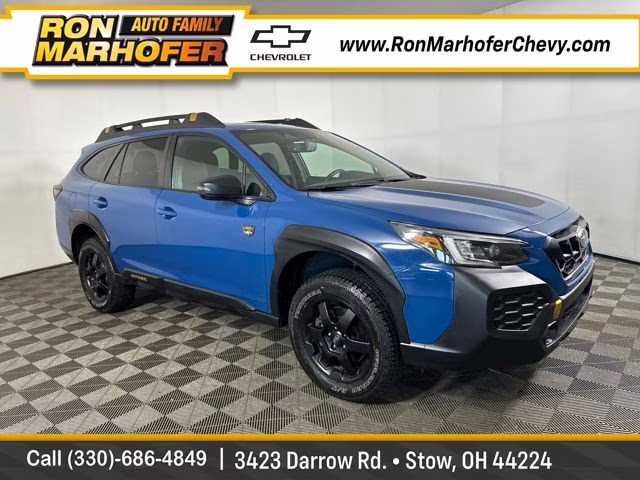 2024 Geyser Blue Subaru Outback Wilderness AWD SUV