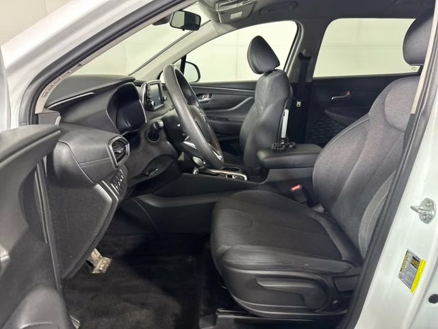 2019 Quartz White Hyundai Santa Fe SE FWD SUV
