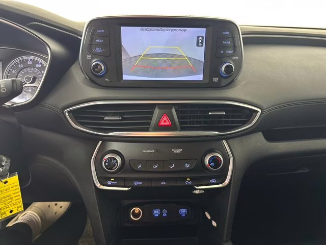 2019 Quartz White Hyundai Santa Fe SE FWD SUV