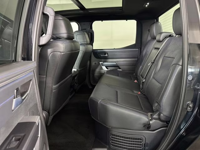 2024 Midnight Black Metallic Toyota Tundra Hybrid Platinum 4X4 Truck