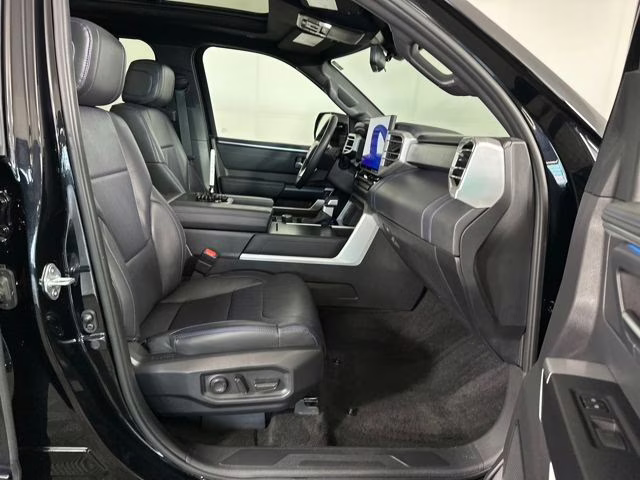 2024 Midnight Black Metallic Toyota Tundra Hybrid Platinum 4X4 Truck