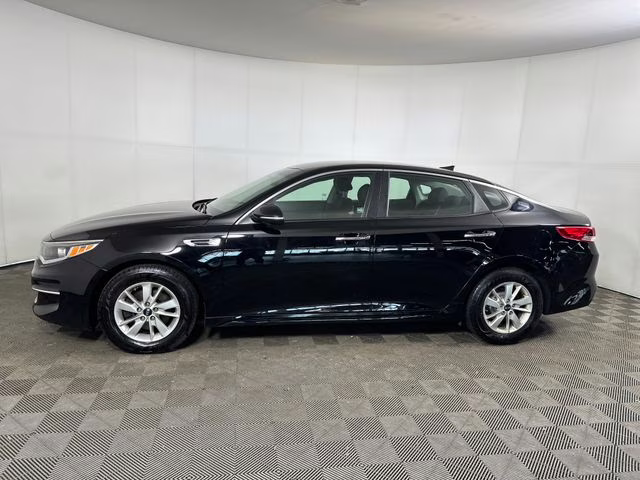 2018 Ebony Black Kia Optima LX FWD Sedan
