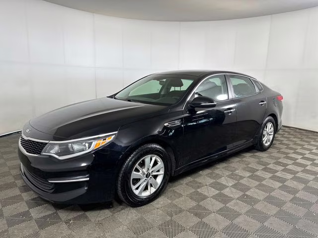 2018 Ebony Black Kia Optima LX FWD Sedan