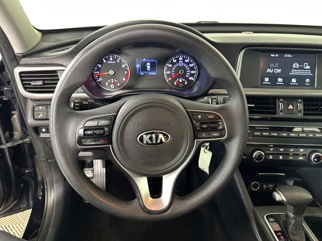 2018 Ebony Black Kia Optima LX FWD Sedan