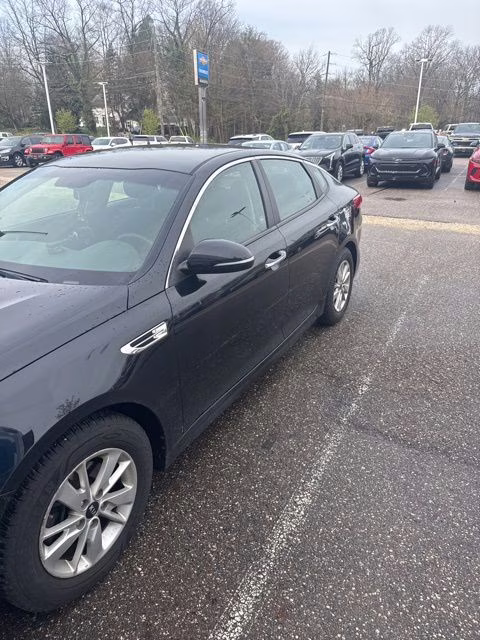 2018 Ebony Black Kia Optima LX FWD Sedan