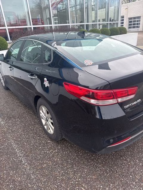 2018 Ebony Black Kia Optima LX FWD Sedan