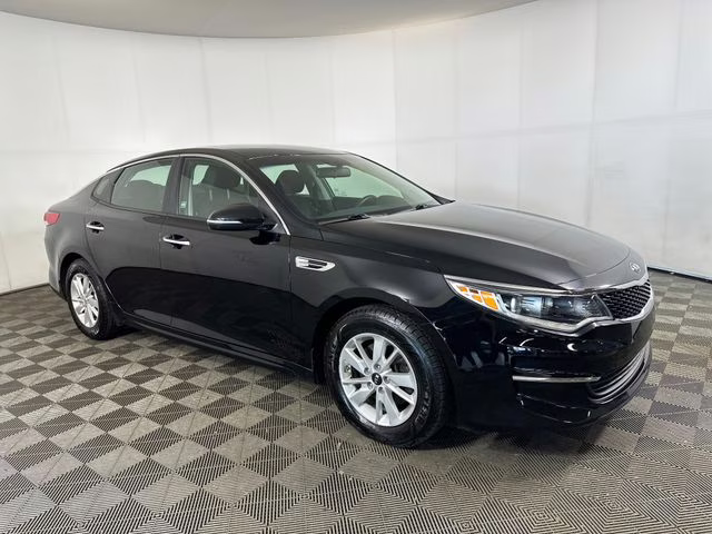 2018 Ebony Black Kia Optima LX FWD Sedan