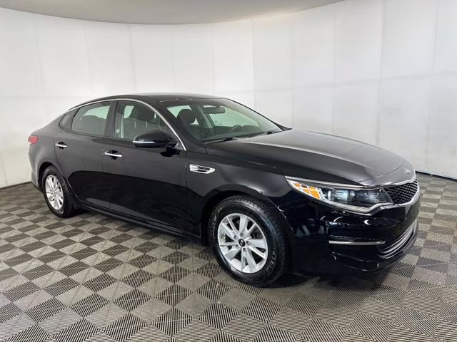 2018 Ebony Black Kia Optima LX FWD Sedan