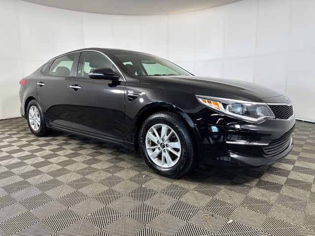 2018 Ebony Black Kia Optima LX FWD Sedan