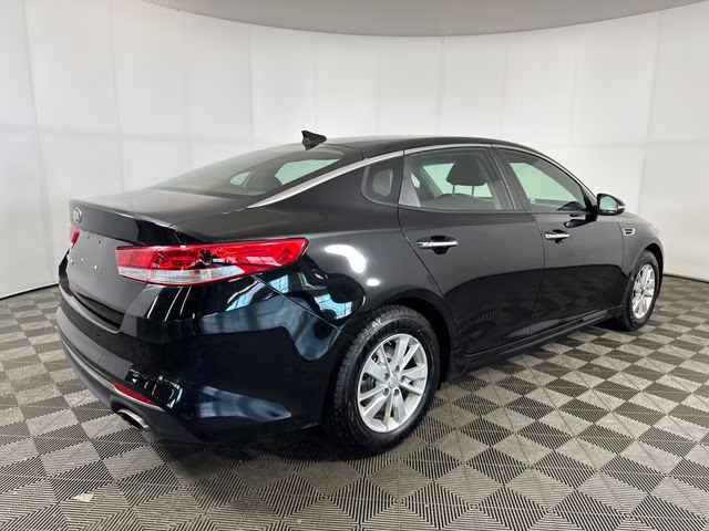 2018 Ebony Black Kia Optima LX FWD Sedan