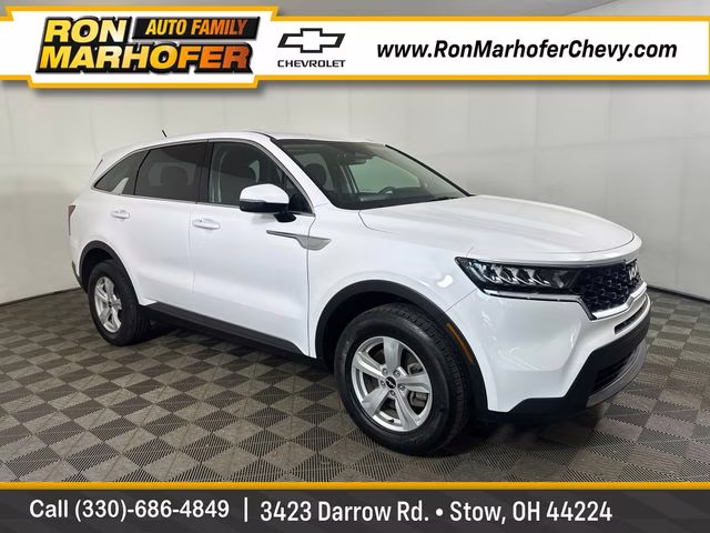 2023 Glacial White Pearl Kia Sorento LX AWD SUV