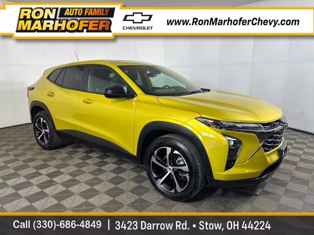 2025 Nitro Yellow Metallic Chevrolet Trax 1RS FWD SUV