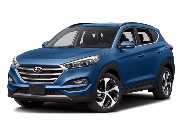 2016 Caribbean Blue Hyundai Tucson Limited AWD SUV