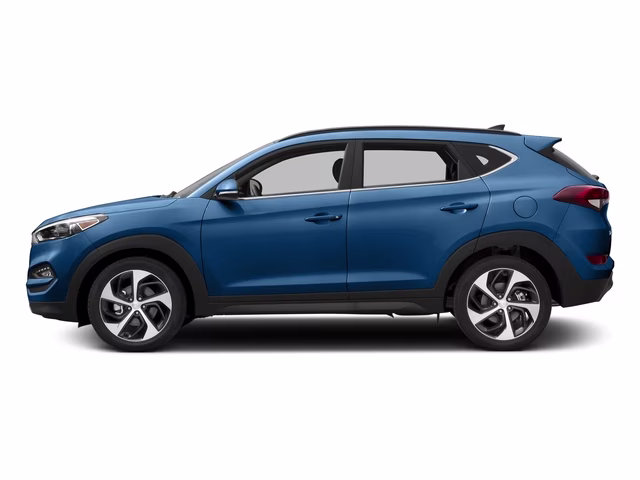 2016 Caribbean Blue Hyundai Tucson Limited AWD SUV