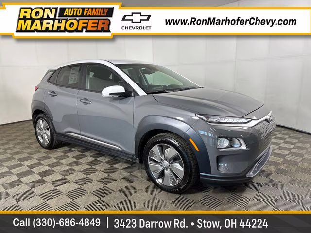 2021 Galactic Gray Hyundai Kona Electric SEL FWD SUV