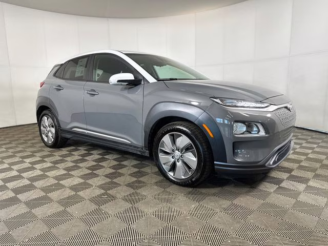 2021 Galactic Gray Hyundai Kona Electric SEL FWD SUV