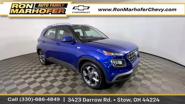 2023 Intense Blue Hyundai Venue SEL FWD SUV