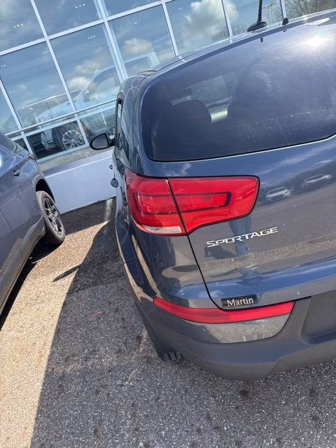 2016 Twilight Blue Kia Sportage LX AWD SUV