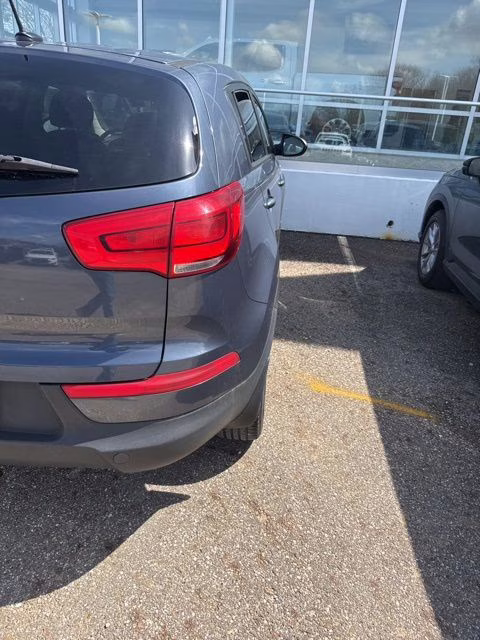 2016 Twilight Blue Kia Sportage LX AWD SUV