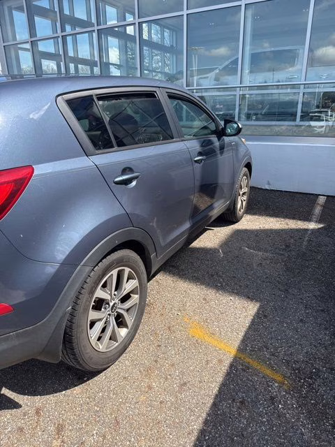 2016 Twilight Blue Kia Sportage LX AWD SUV