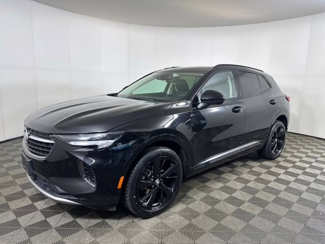 2022 Ebony Twilight Metallic Buick Envision Preferred FWD SUV