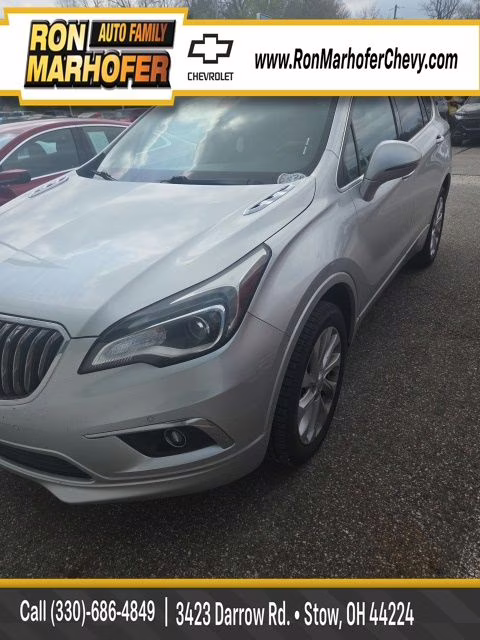 2018 Galaxy Silver Metallic Buick Envision Premium I AWD SUV