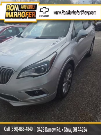 2018 Galaxy Silver Metallic Buick Envision Premium I AWD SUV