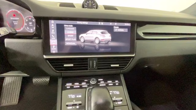 2021 Black Porsche Cayenne E-Hybrid Base AWD SUV