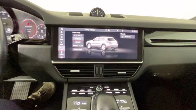 2021 Black Porsche Cayenne E-Hybrid Base AWD SUV