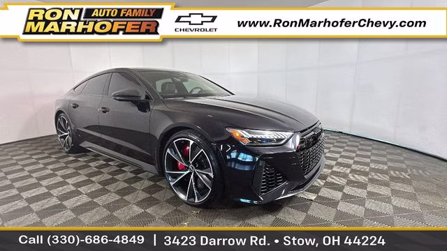 2021 Black Crystal Audi RS 7 4.0T AWD Hatchback