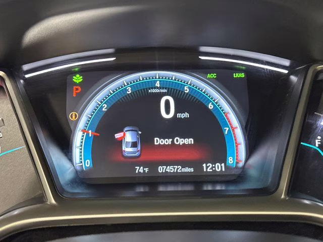 2021 Modern Steel Metallic Honda Civic EX-L FWD Sedan