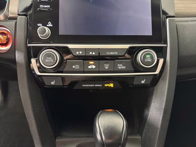 2021 Modern Steel Metallic Honda Civic EX-L FWD Sedan