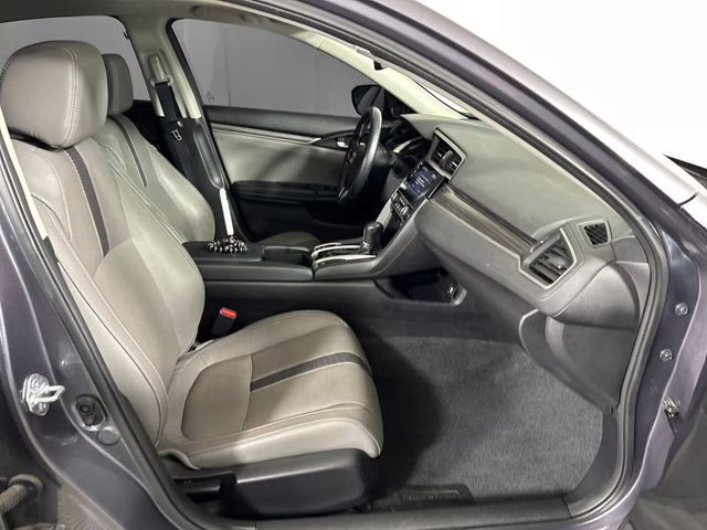 2021 Modern Steel Metallic Honda Civic EX-L FWD Sedan
