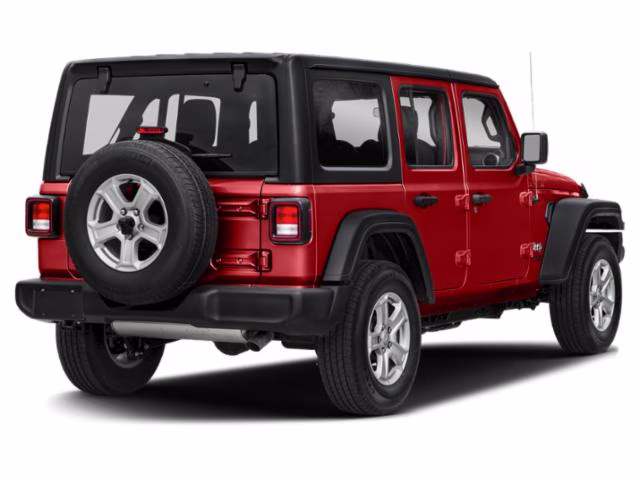 2020 Firecracker Red Clearcoat Jeep Wrangler Unlimited Willys 4X4 SUV