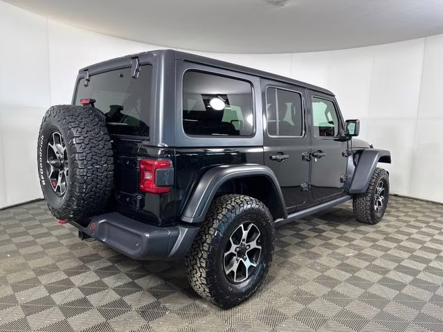 2020 Black Clearcoat Jeep Wrangler Unlimited Rubicon 4X4 SUV