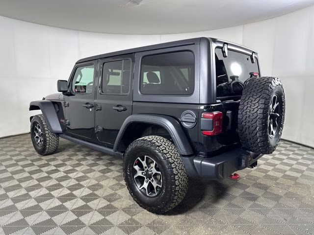 2020 Black Clearcoat Jeep Wrangler Unlimited Rubicon 4X4 SUV