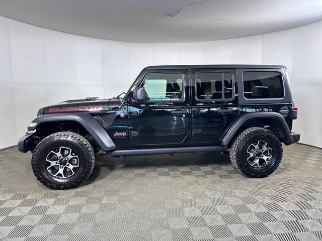 2020 Black Clearcoat Jeep Wrangler Unlimited Rubicon 4X4 SUV