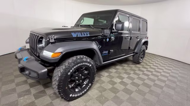 2023 Black Clearcoat Jeep Wrangler Base 4xe 4X4 SUV