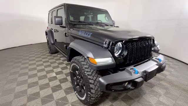 2023 Black Clearcoat Jeep Wrangler Base 4xe 4X4 SUV