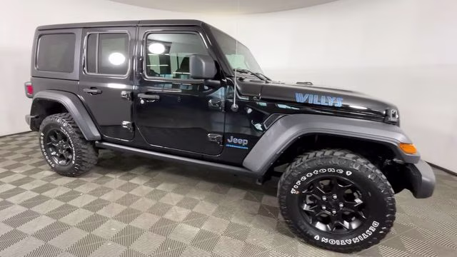 2023 Black Clearcoat Jeep Wrangler Base 4xe 4X4 SUV