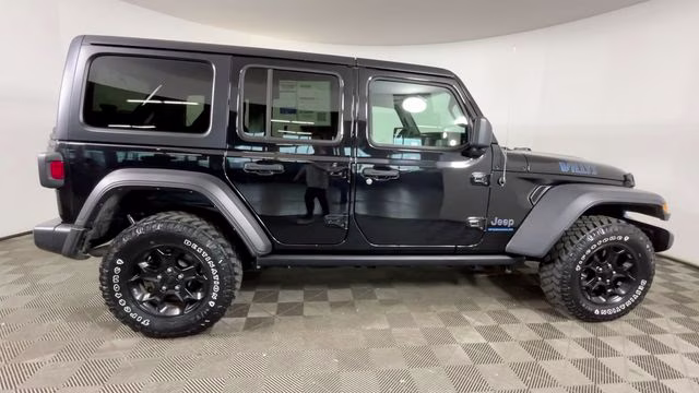 2023 Black Clearcoat Jeep Wrangler Base 4xe 4X4 SUV