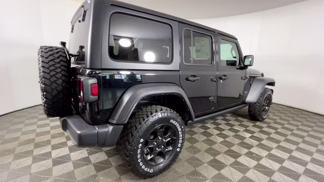 2023 Black Clearcoat Jeep Wrangler Base 4xe 4X4 SUV